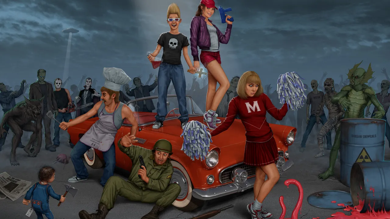Backdrop artwork for Zombies Ate My Neighbors