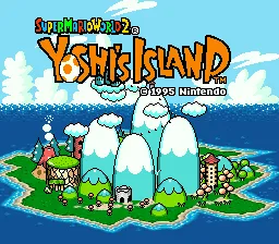 Super Mario World 2: Yoshi's Island screenshot