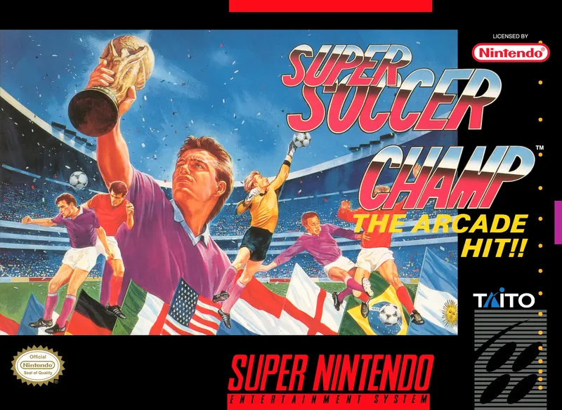 Super Soccer Champ box art