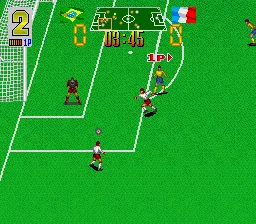 Backdrop artwork for Super Soccer Champ
