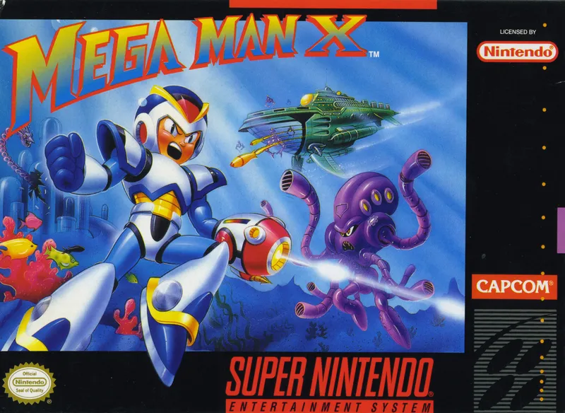 Mega Man X box art