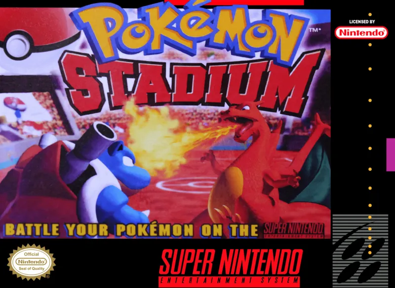 Pokemon Stadium box art