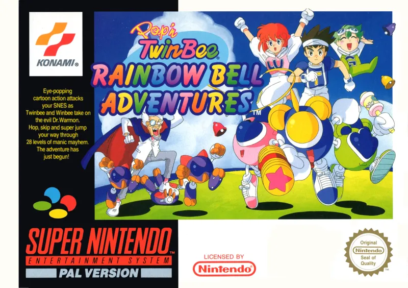 Pop'n TwinBee: Rainbow Bell Adventures box art