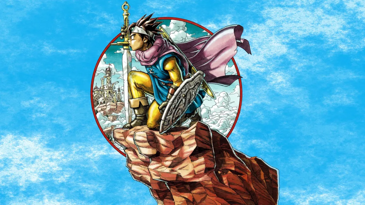 Backdrop artwork for Dragon Quest III: Soshite Densetsu e...