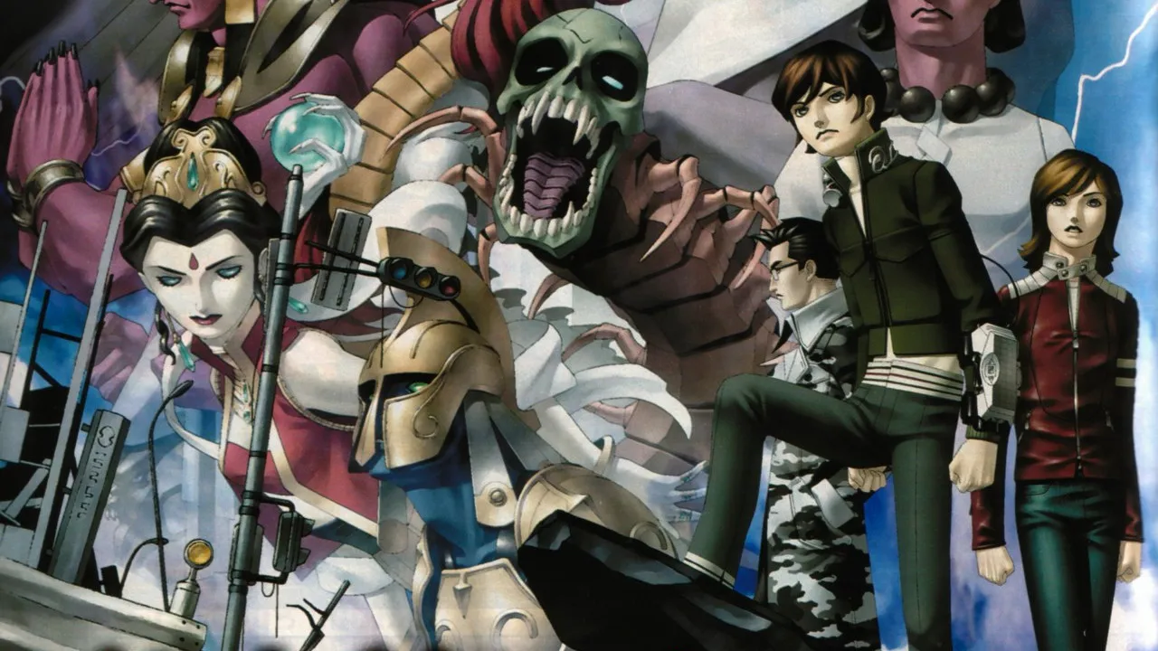 Backdrop artwork for Shin Megami Tensei