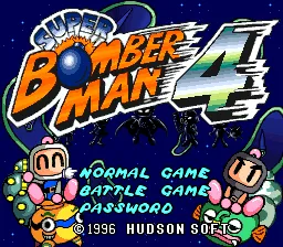 Super Bomberman 4 screenshot