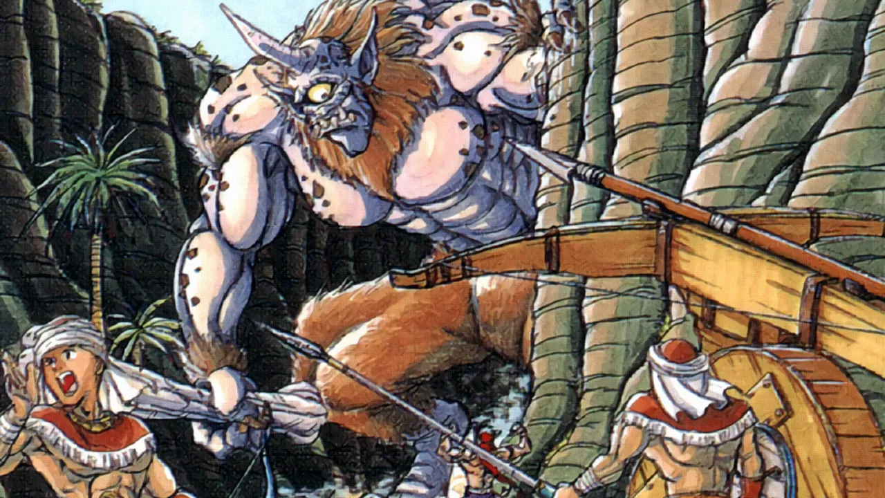 Backdrop artwork for Arabian Nights: Sabaku no Seirei-ou