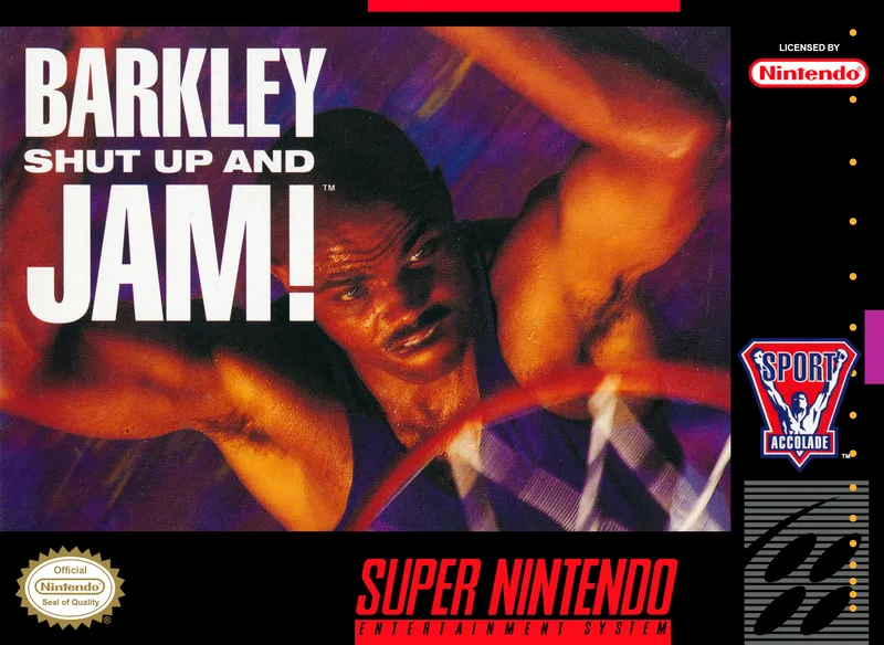 Barkley Shut Up and Jam! box art
