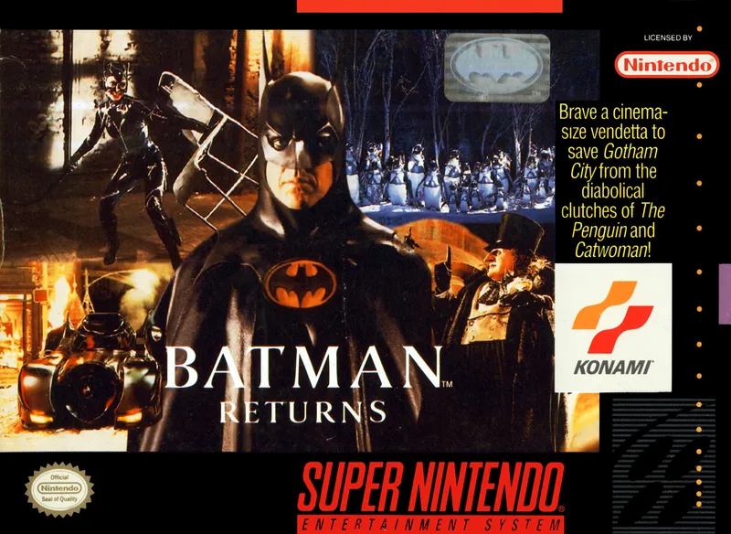Batman Returns box art