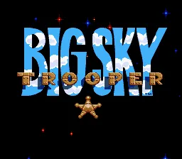 Big Sky Trooper screenshot