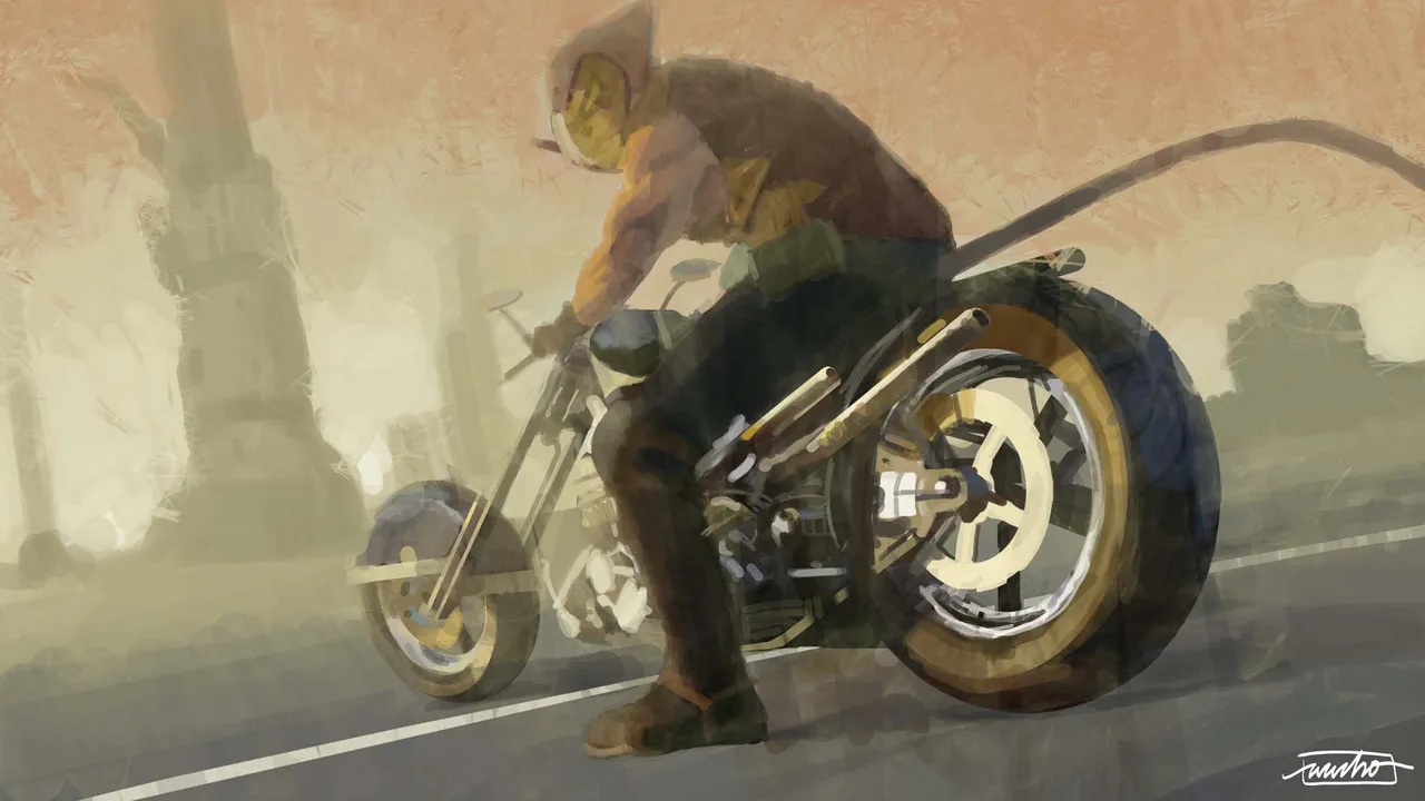 Backdrop artwork for Biker Mice from Mars