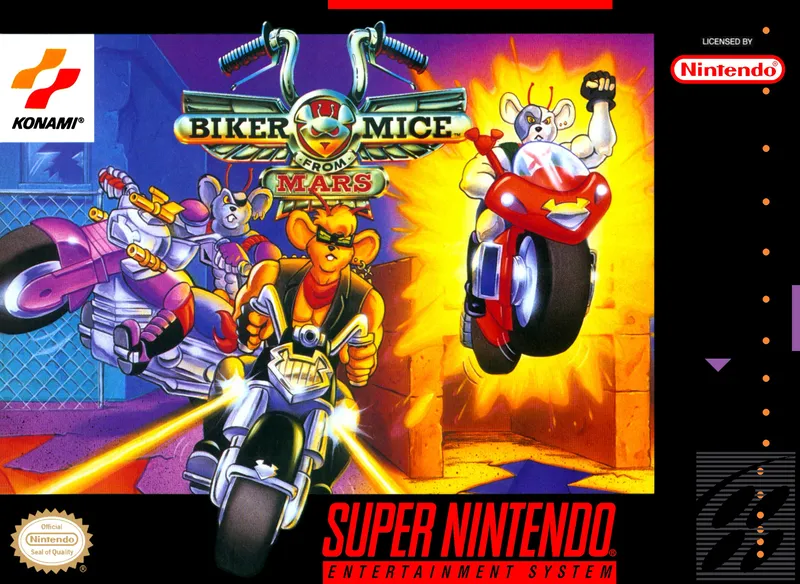 Biker Mice from Mars box art
