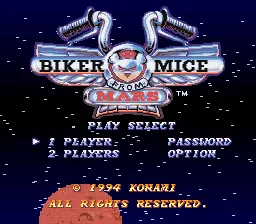Biker Mice from Mars screenshot