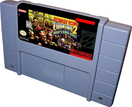 Donkey Kong Country 2: Diddy's Kong Quest cart