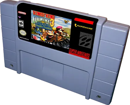 Donkey Kong Country 3: Dixie Kong's Double Trouble! cart