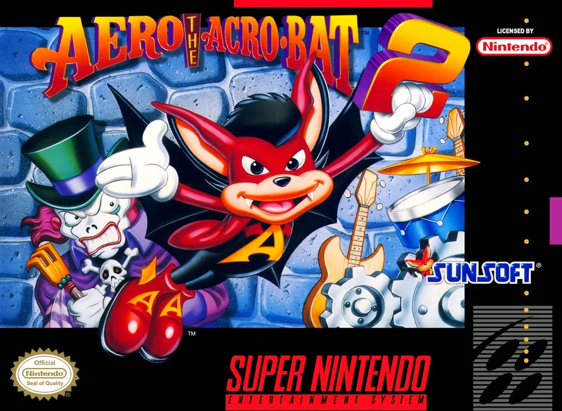 Aero the Acro-Bat 2 box art