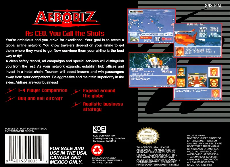 Aerobiz box back