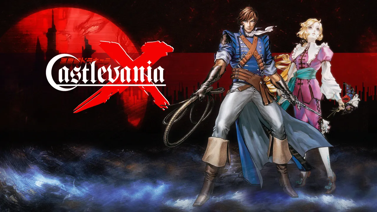 Backdrop artwork for Castlevania: Dracula X