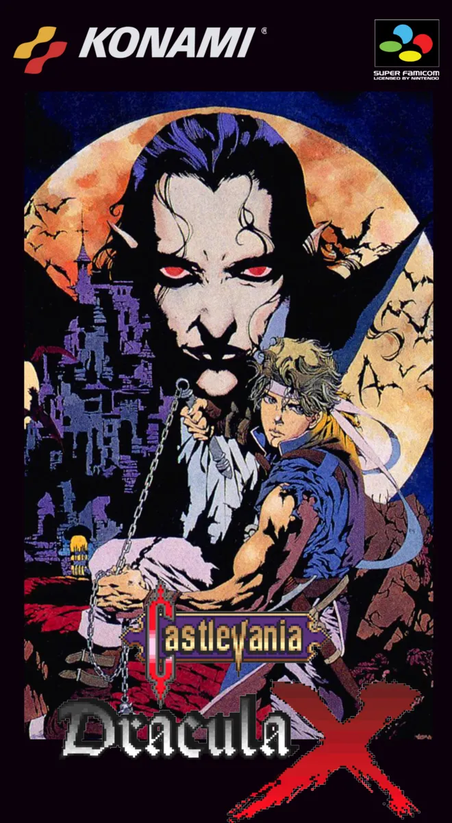 Castlevania: Dracula X box art