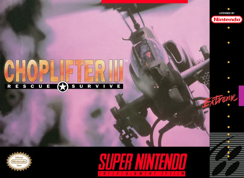 Choplifter III: Rescue-Survive box art