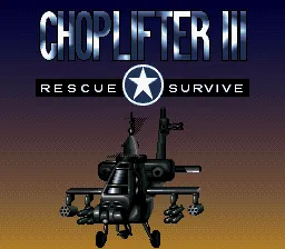 Choplifter III: Rescue-Survive screenshot