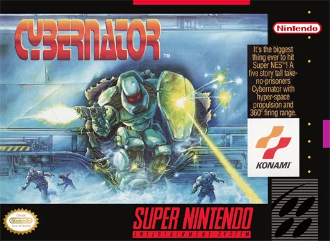 Cybernator box art