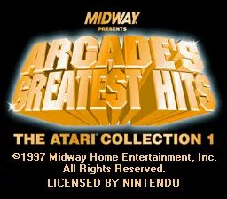 Midway Presents Arcade's Greatest Hits: The Atari Collection 1 screenshot