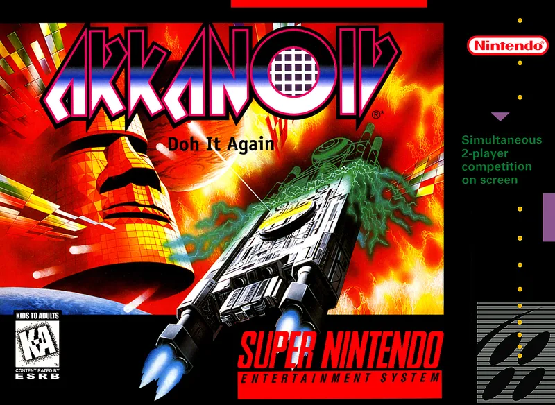 Arkanoid: Doh It Again box art