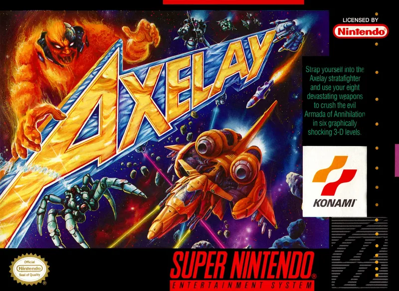 Axelay box art