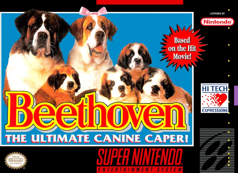 Beethoven: The Ultimate Canine Caper! box art