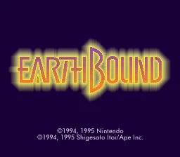 EarthBound screenshot