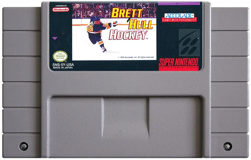 Brett Hull Hockey cart