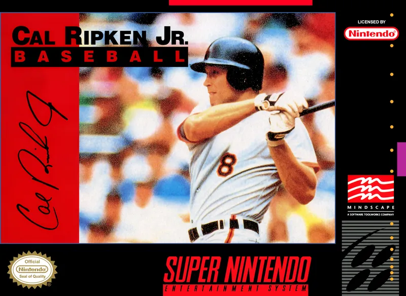 Cal Ripken Jr. Baseball box art