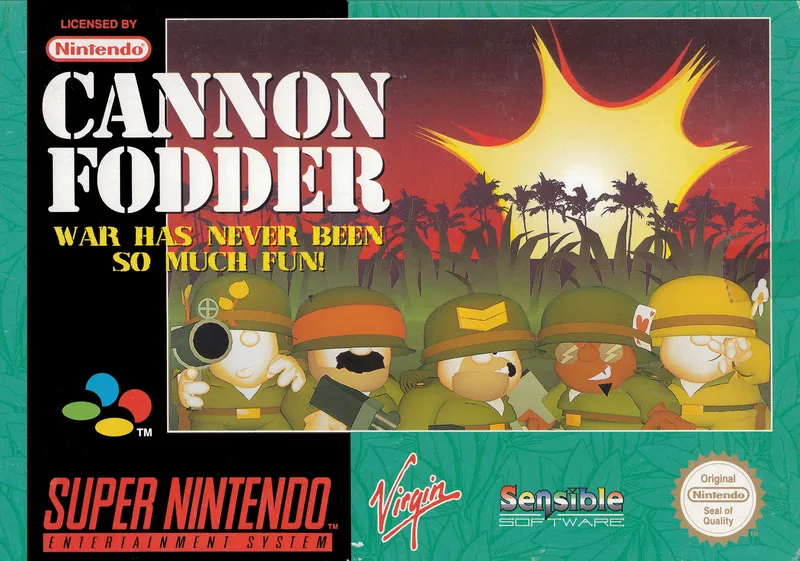 Cannon Fodder box art
