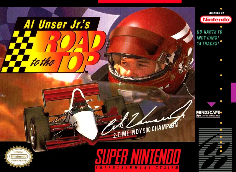 Al Unser Jr.'s Road to the Top box art