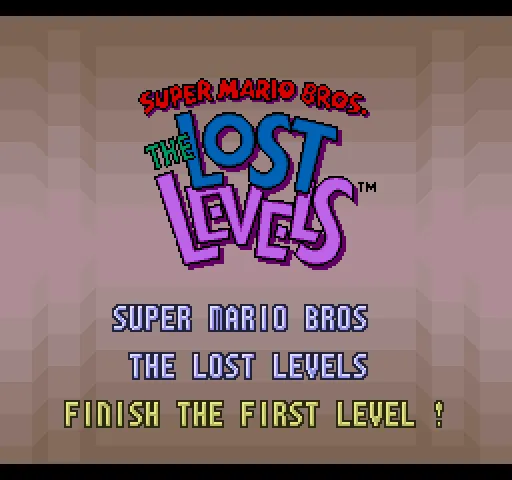 PowerFest 94: Super Mario Bros.: The Lost Levels screenshot