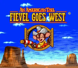 An American Tail: Fievel Goes West screenshot