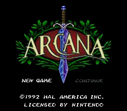 Arcana screenshot