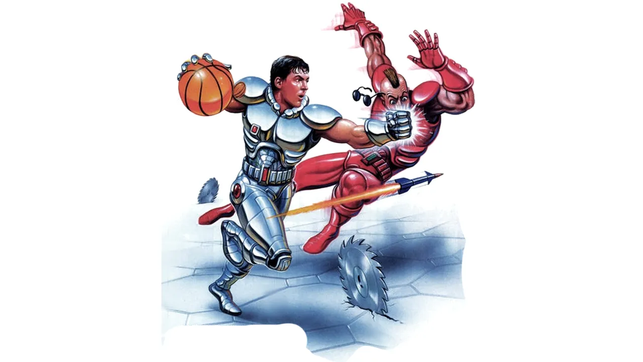 Backdrop artwork for Bill Laimbeer's Combat Basketball