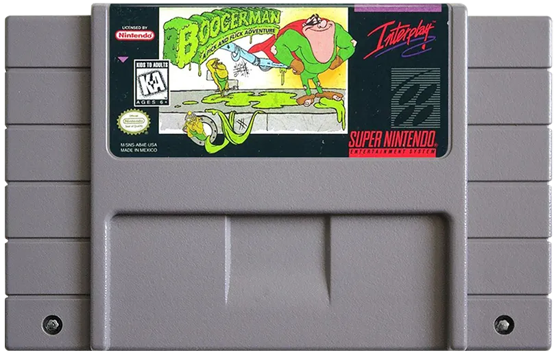 Boogerman: A Pick and Flick Adventure cart