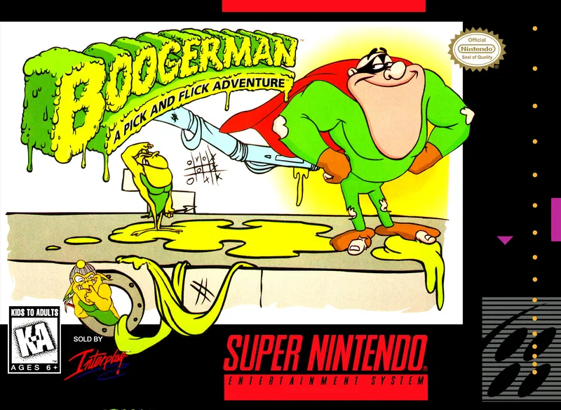 Boogerman: A Pick and Flick Adventure box art