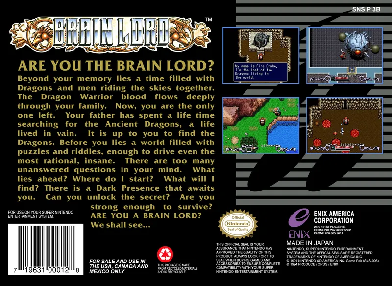 Brain Lord box back