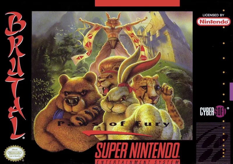 Brutal: Paws of Fury box art