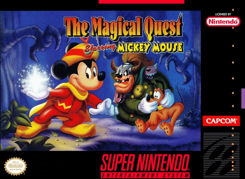 The Magical Quest Starring Mickey Mouse box art
