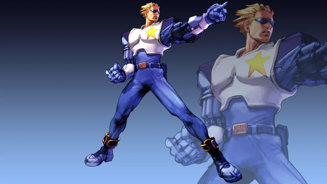 Backdrop artwork for Captain Commando