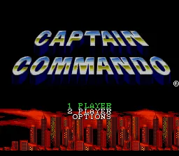 Captain Commando screenshot