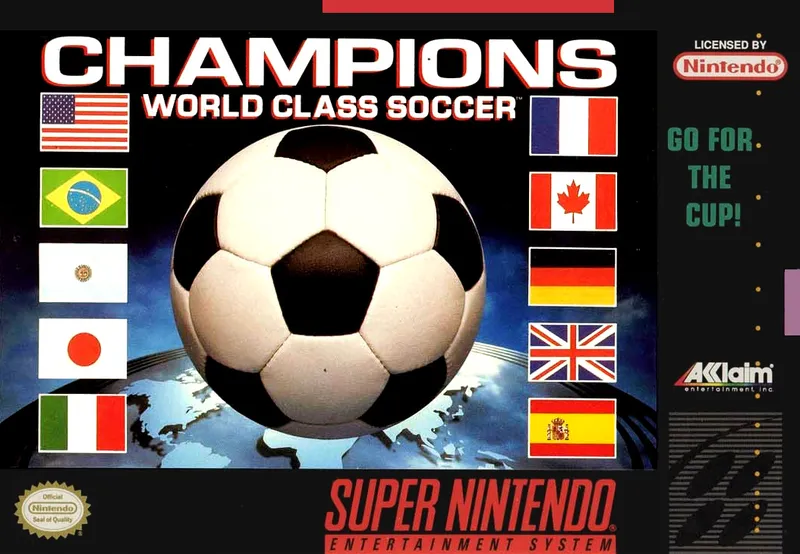 Champions: World Class Soccer box art