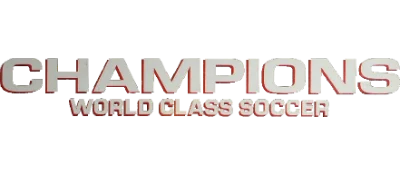 Champions: World Class Soccer logo