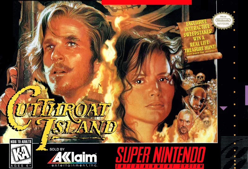 Cutthroat Island box art