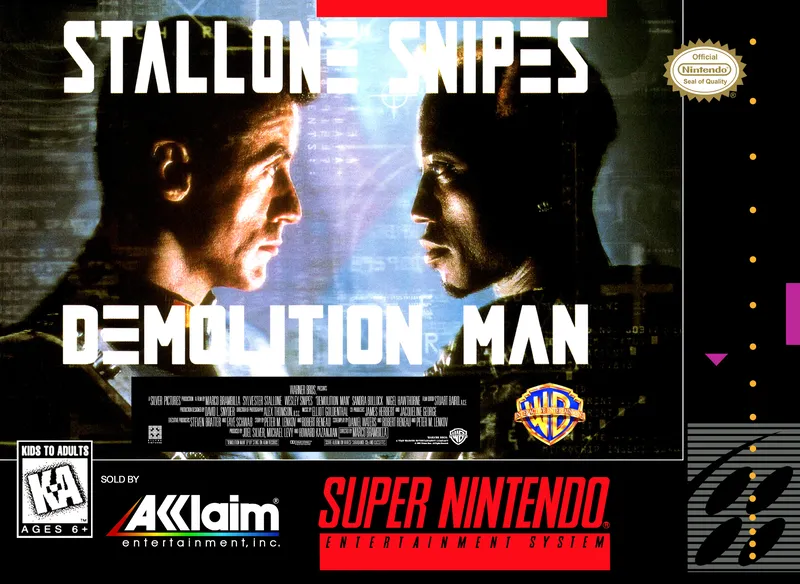 Demolition Man box art